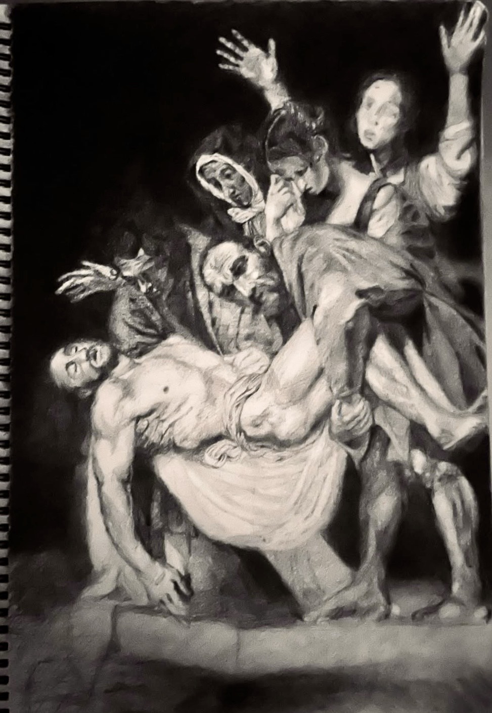 Study of Caravaggio Disposition